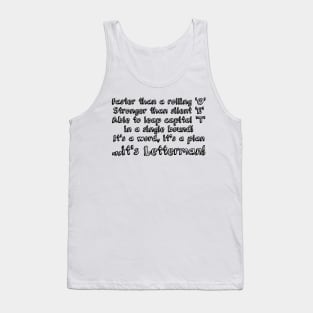 It's Letterman! Tank Top